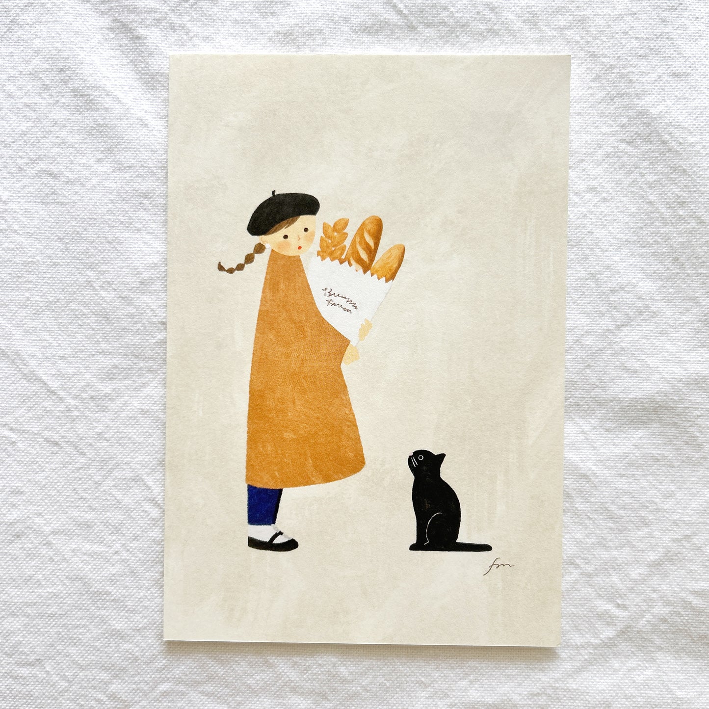 Mariko Fukuoka Postcard Booklet - Meow