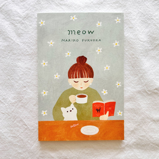 Mariko Fukuoka Postcard Booklet - Meow