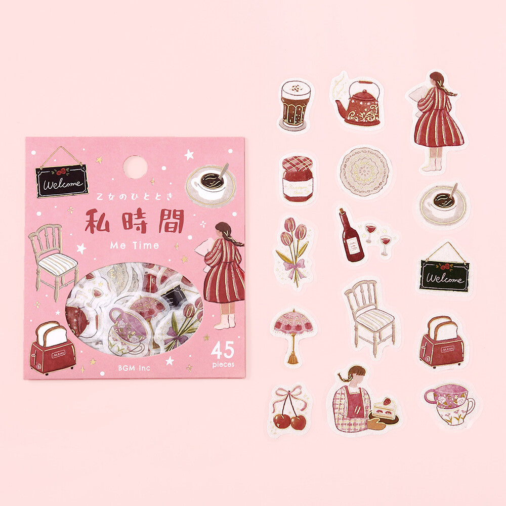BGM Flake Stickers - Maiden's Moment Me Time