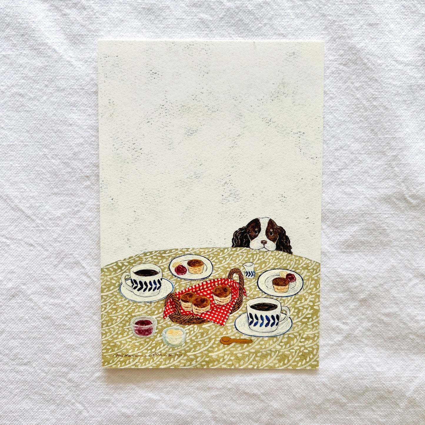Midori Asano Postcard Booklet - My Favorite Mugs