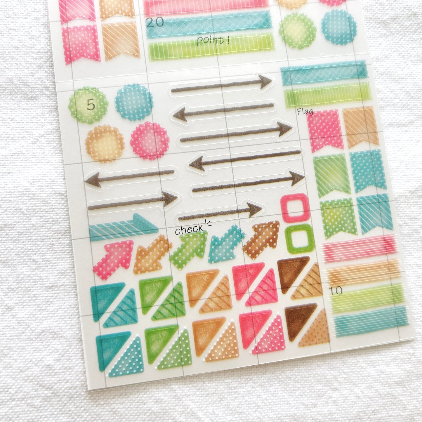 NB Planner Accent Stickers - Multicolor