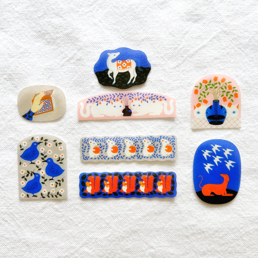 KITTA Flake Stickers - Mythology