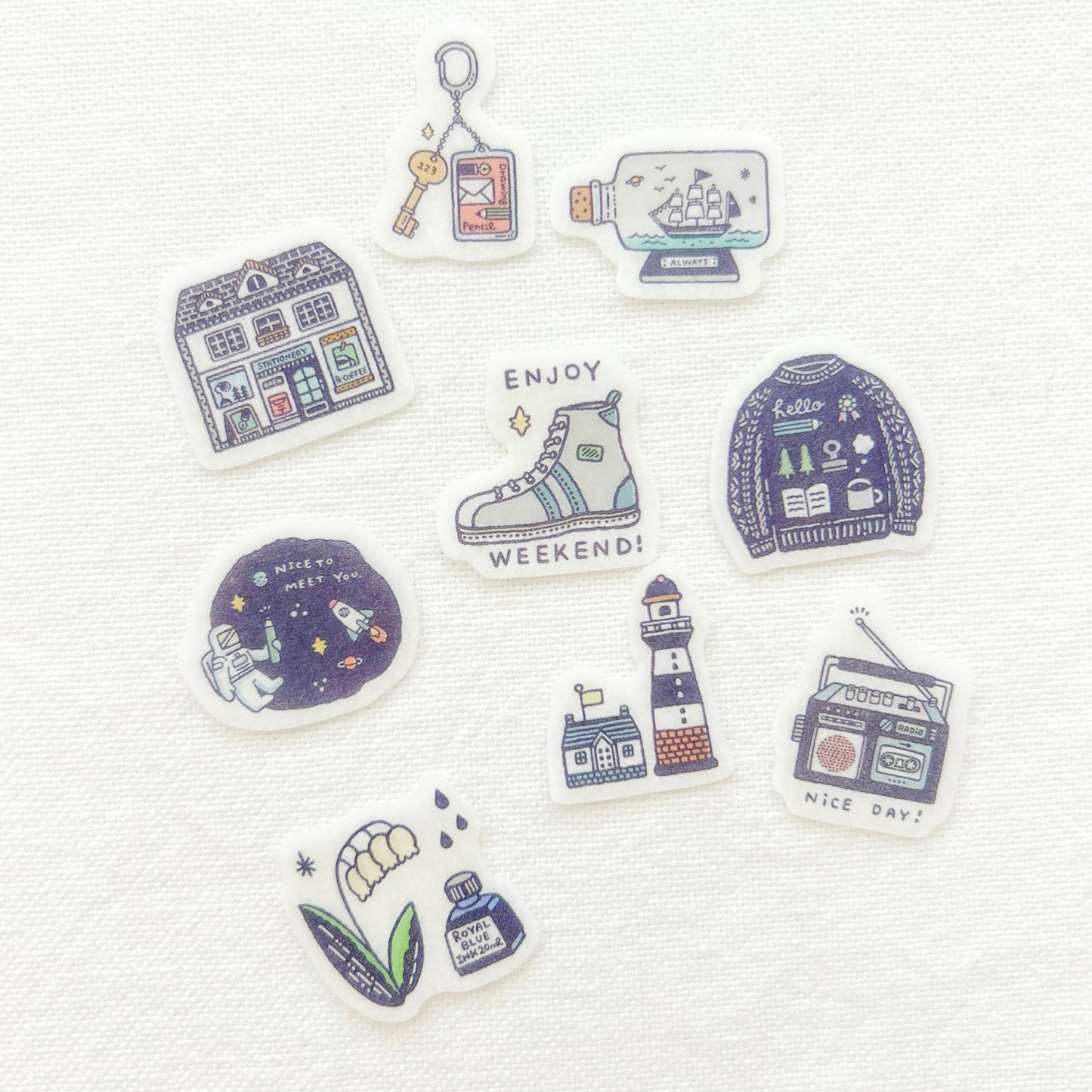 eric Flake Sticker - Nice Day!