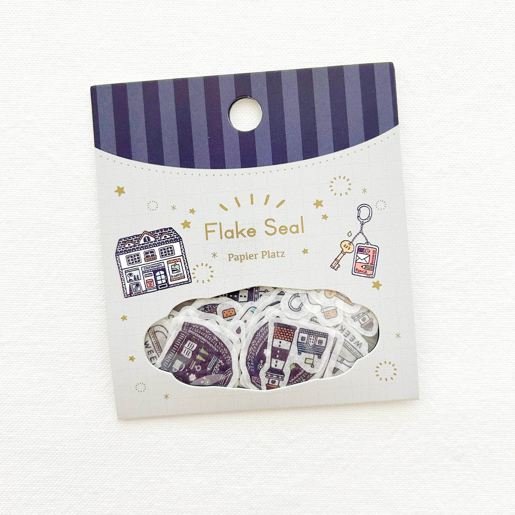 Eric Small Things Flake Stickers, cute mini sticker set featuring various designs, perfect for planners, journals, scrapbooking, and DIY crafts.