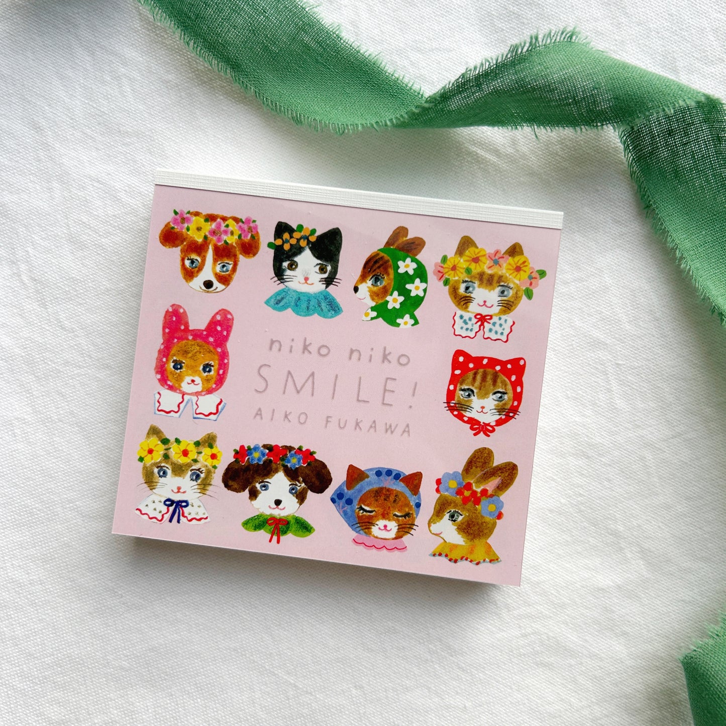 Cozyca - Aiko Fukawa Block Memo Pad Niko Niko Smile