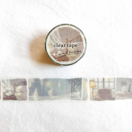 Mind Wave Landscape Clear Tape - Late At Night