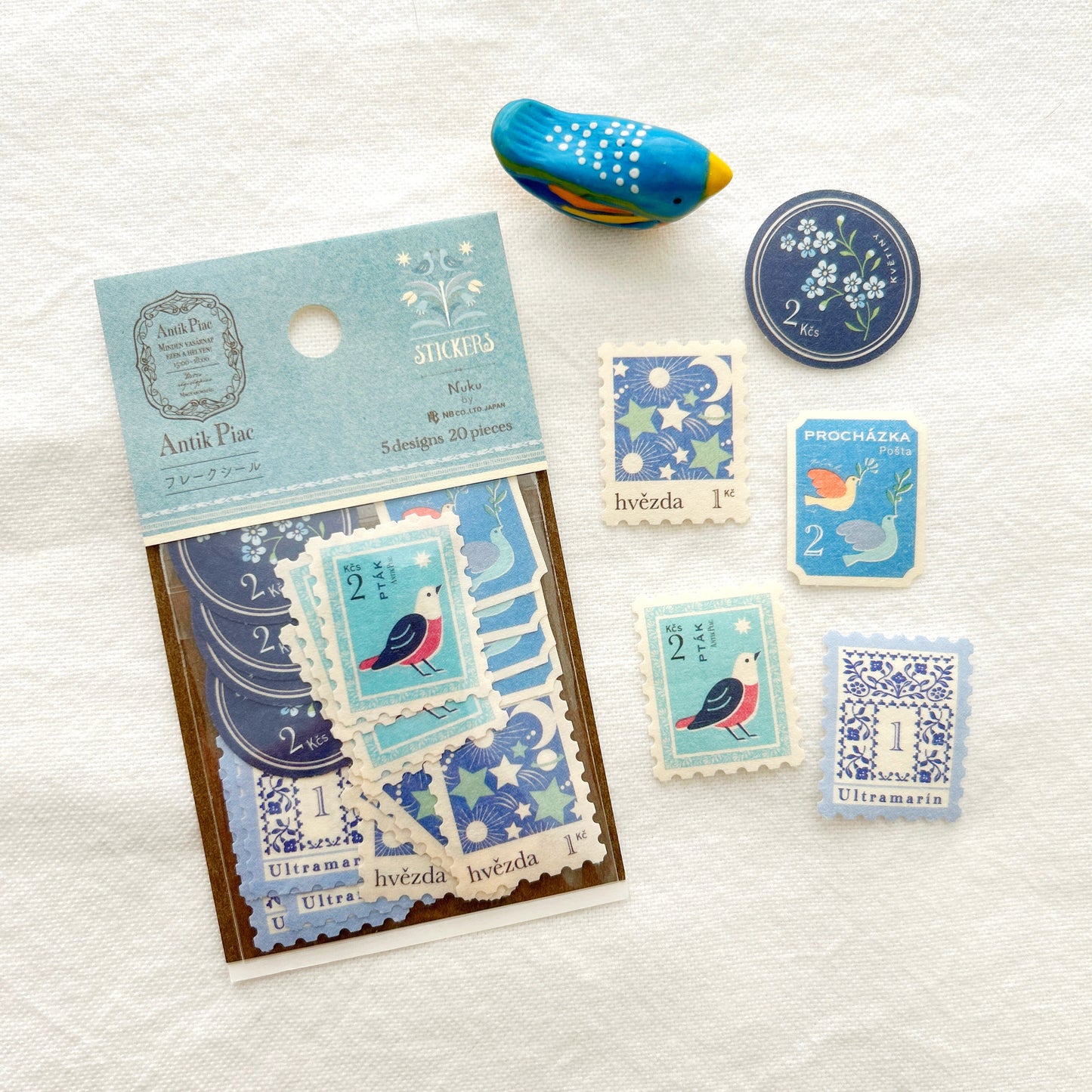 Nuku Atink Piac Flake Stickers - Chelle