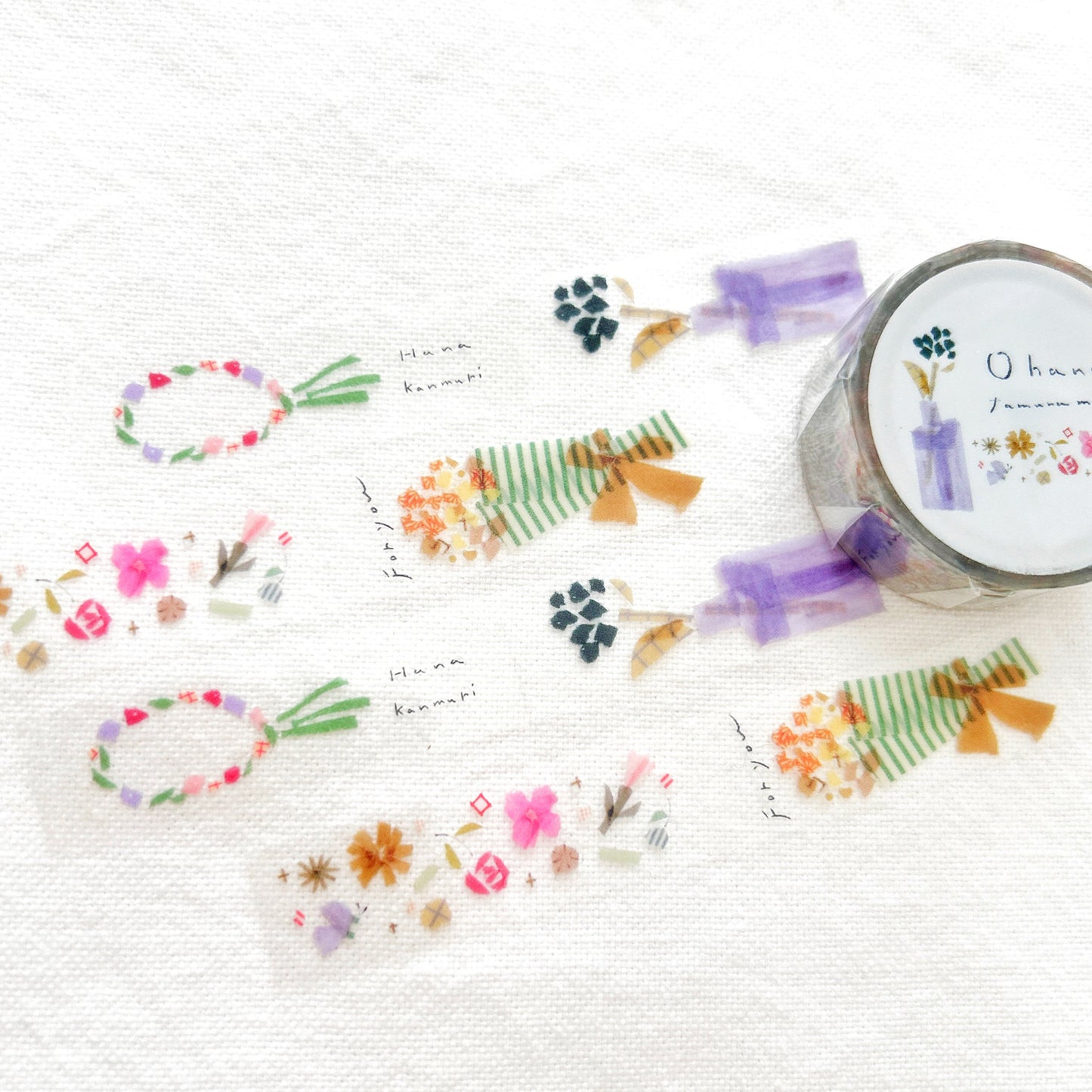 Saien Miki Tamura Clear Tape - Ohana