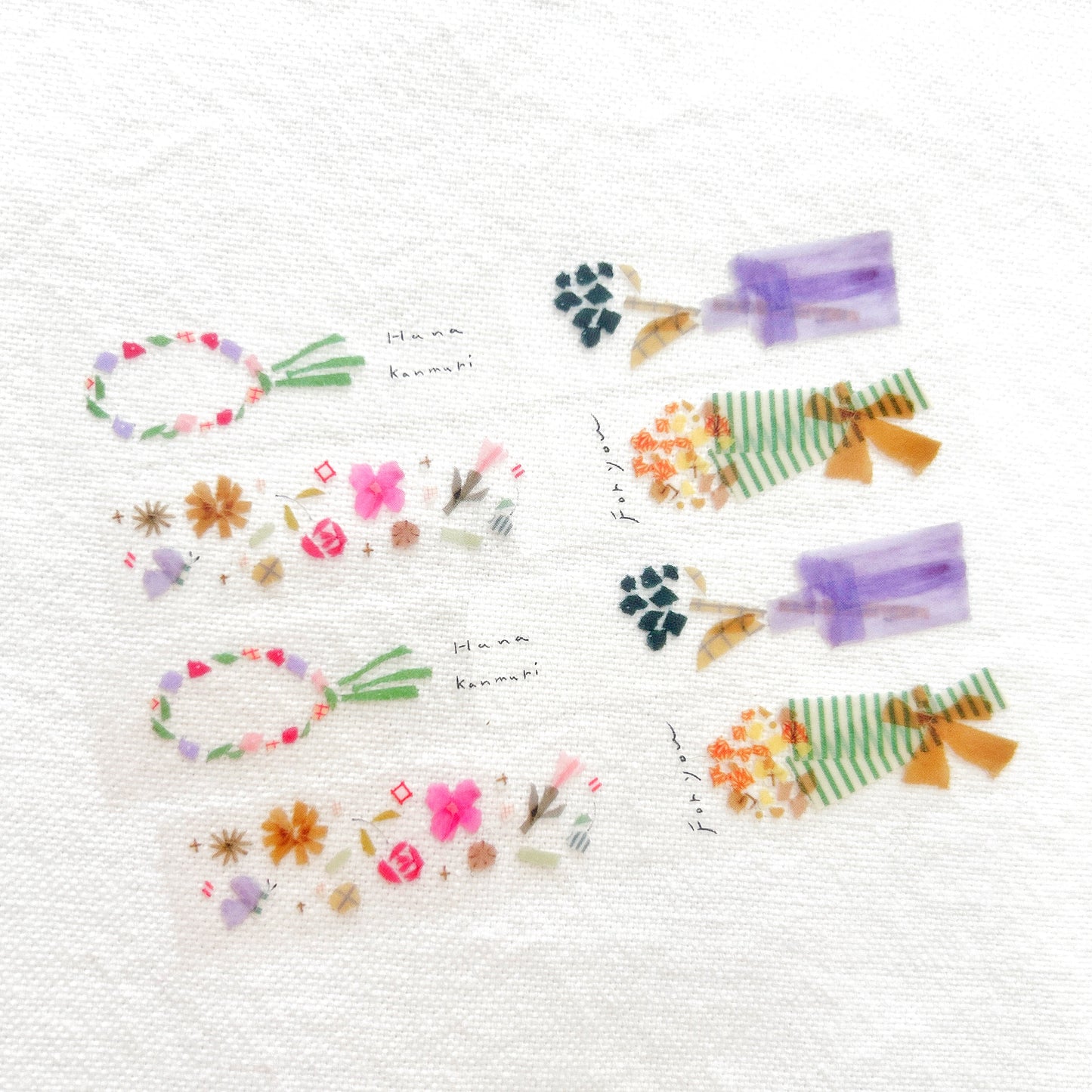 Saien Miki Tamura Clear Tape - Ohana