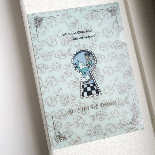 Shinzi Katoh A5 Clear Folder - Alice Open The Door