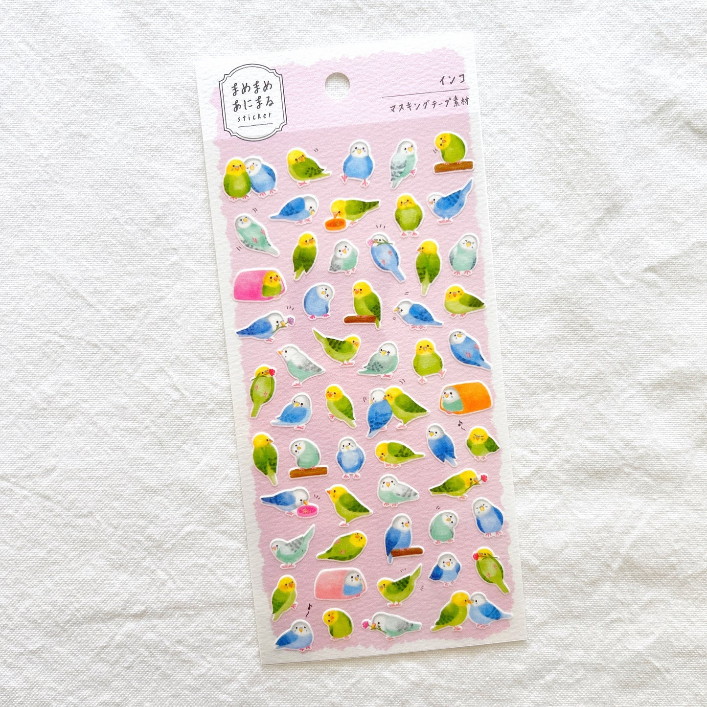 Mind Wave Mame Mame Stickers - Parakeet