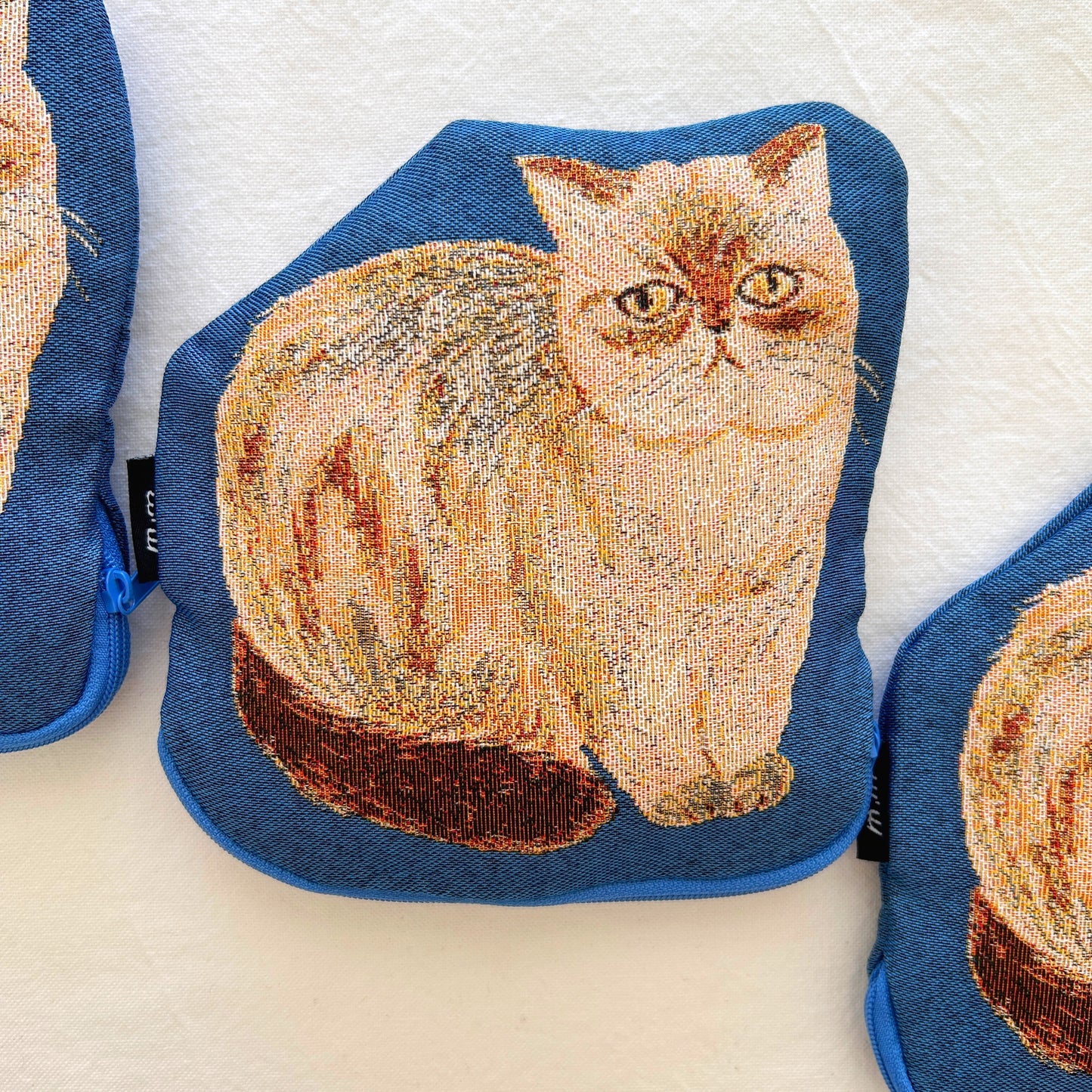 Matsuo Miyuki Cat Pouch - Perle