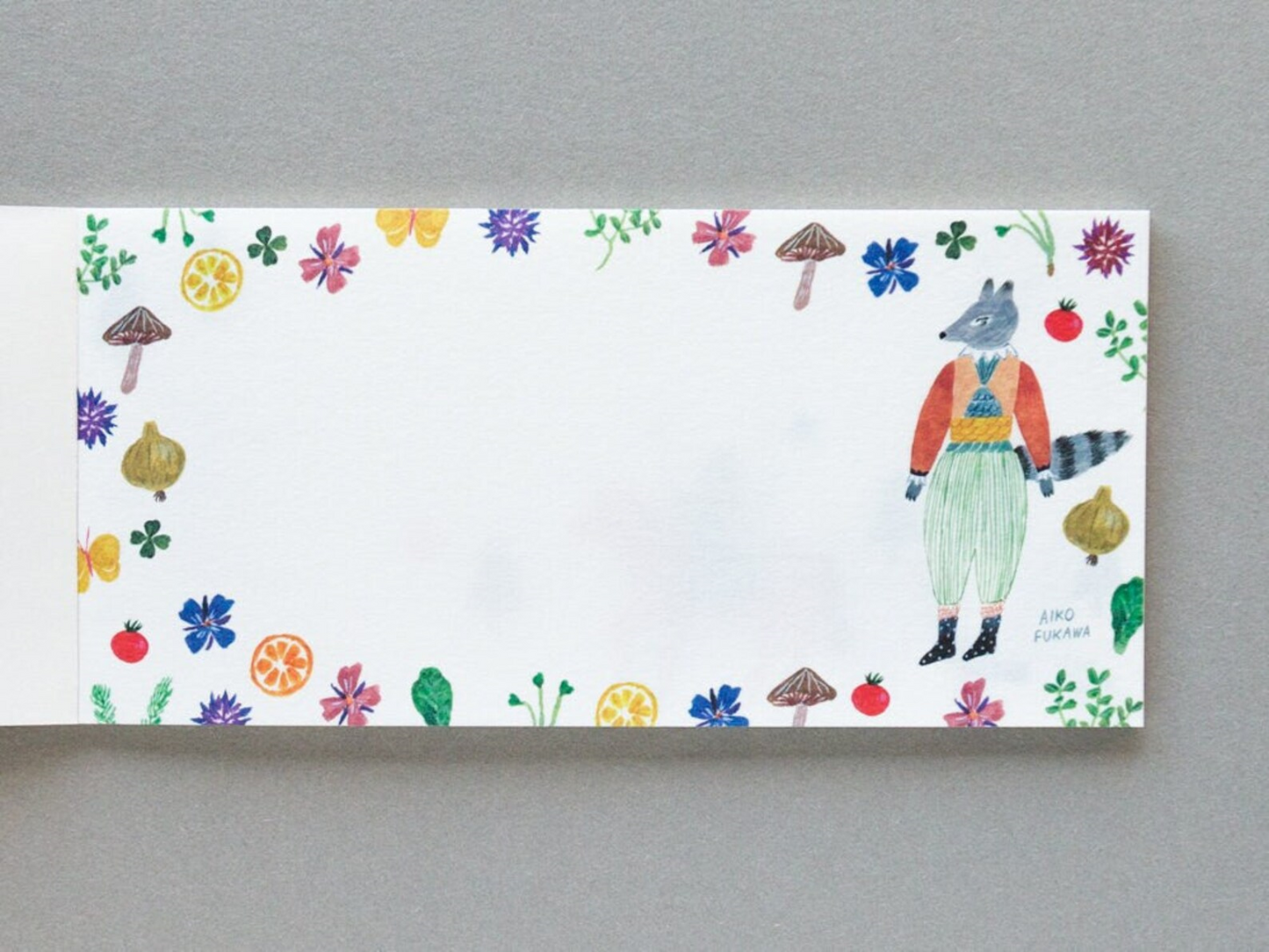 Cozyca - Aiko Fukawa Memo Pad Green Garden