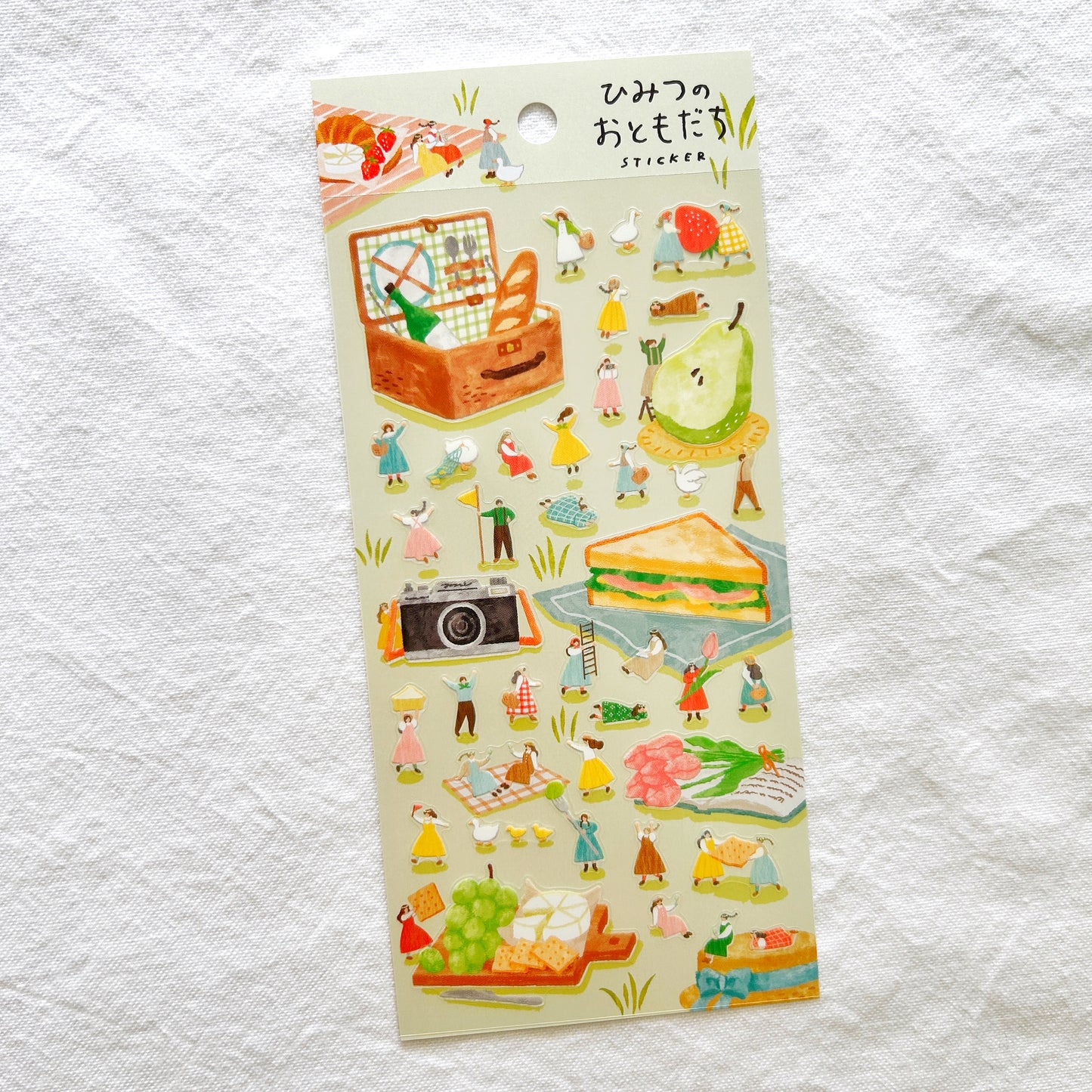 Mind Wave Secret Friends Sticker Sheet - Picnic