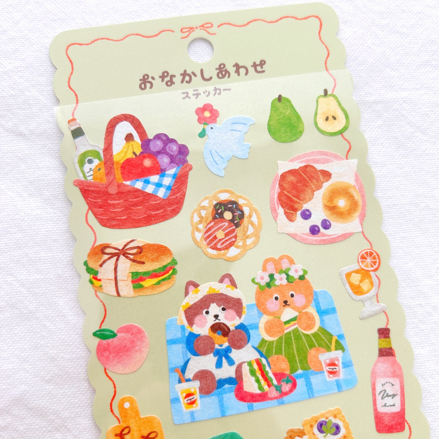 Mind Wave Tummy Happiness Stickers - Picnic