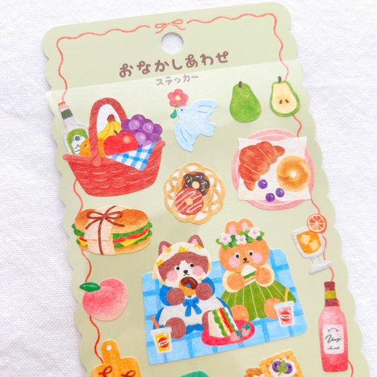 Mind Wave Tummy Happiness Stickers - Picnic