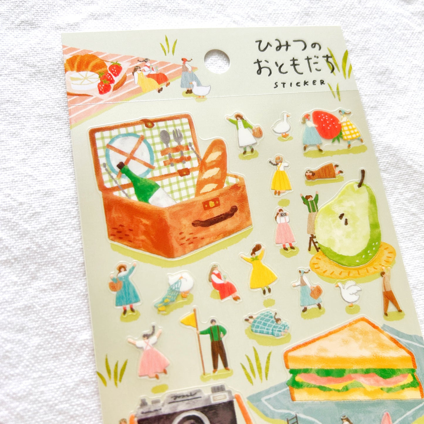 Mind Wave Secret Friends Sticker Sheet - Picnic