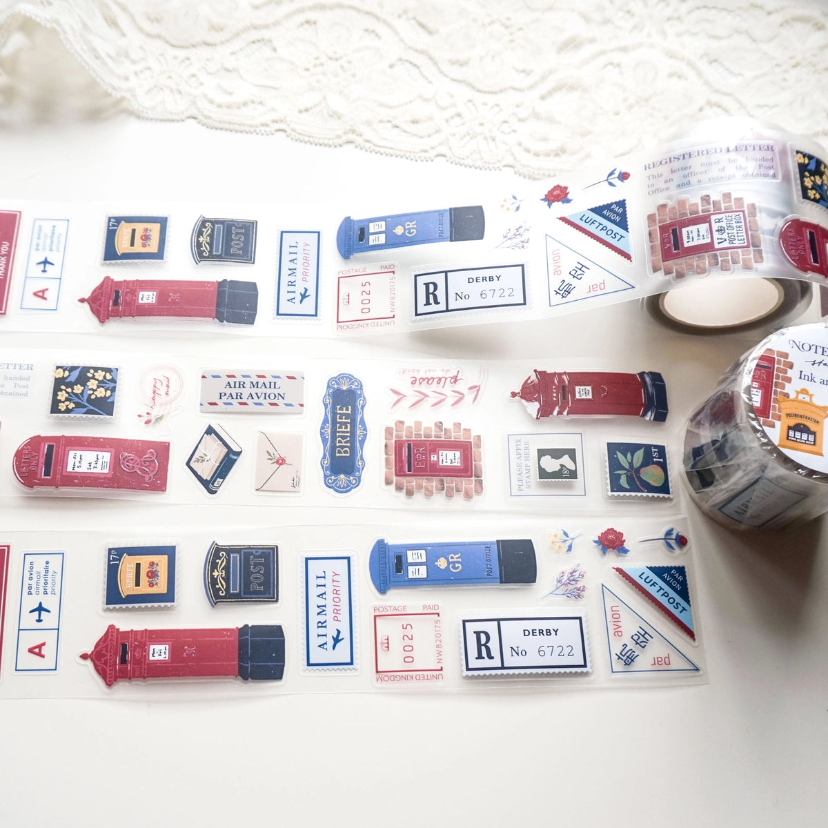 Note and Wish Pre-Cut PET Tape - Ink and Post