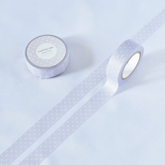 Papier Platz Dot Washi Tape - Purple