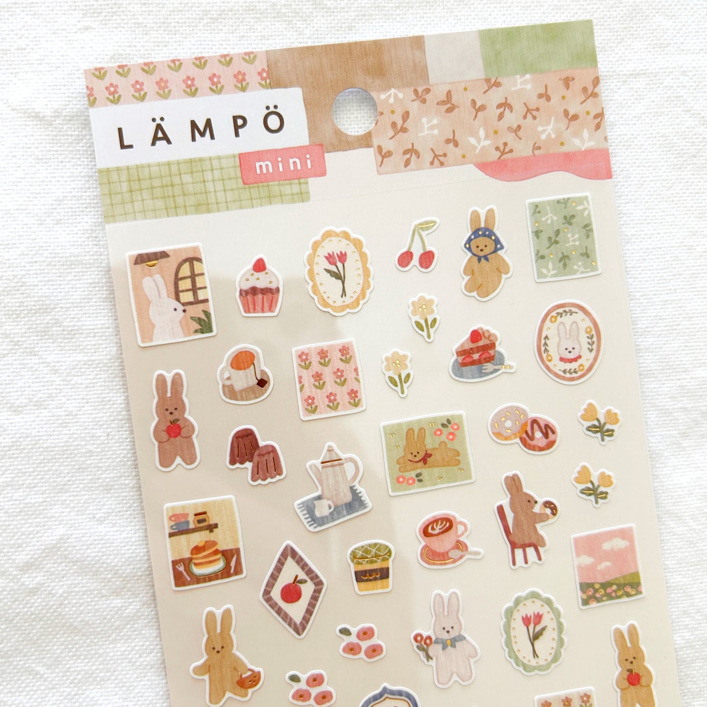 Mind Wave Lampo Mini Stickers - Rabbit and Sunset