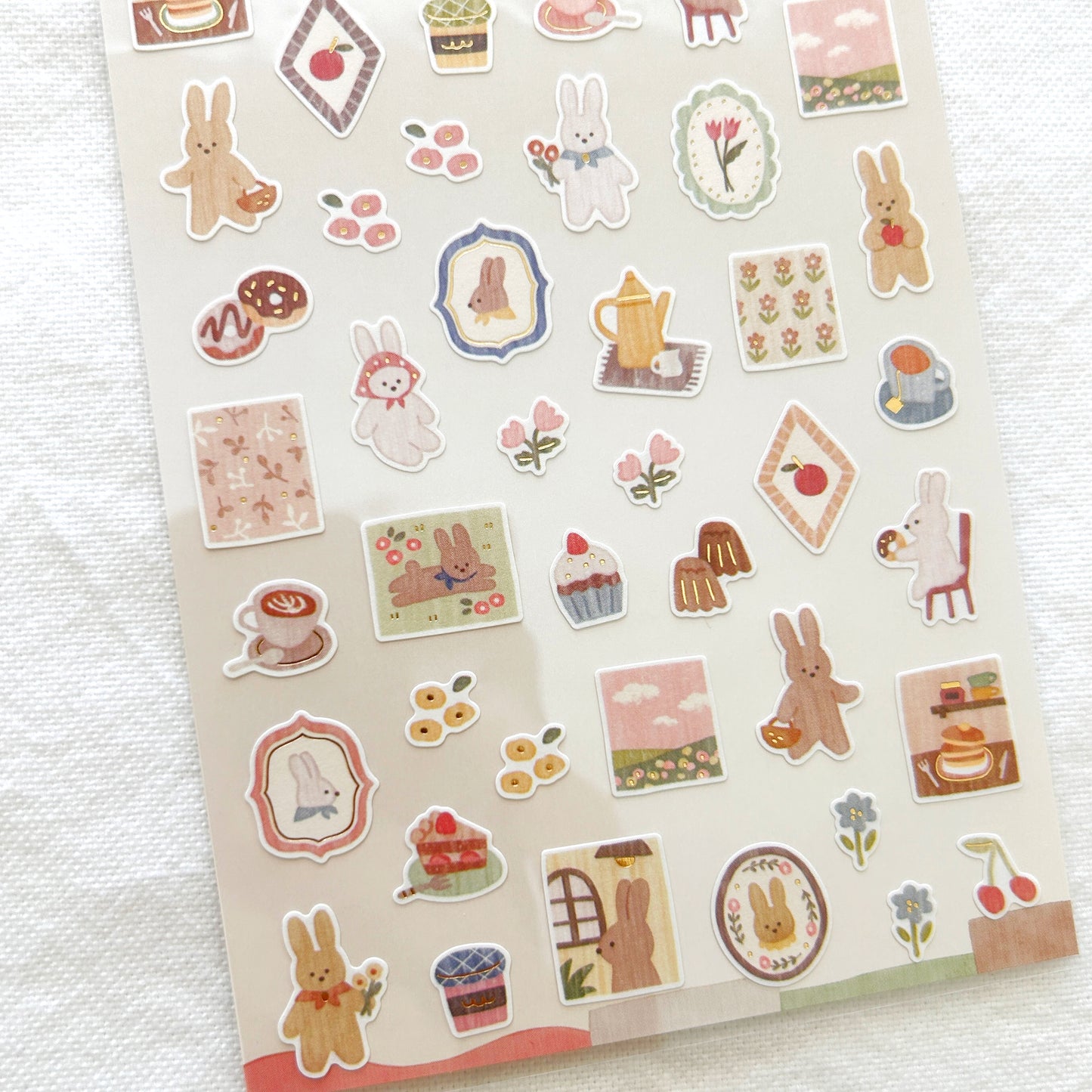 Mind Wave Lampo Mini Stickers - Rabbit and Sunset