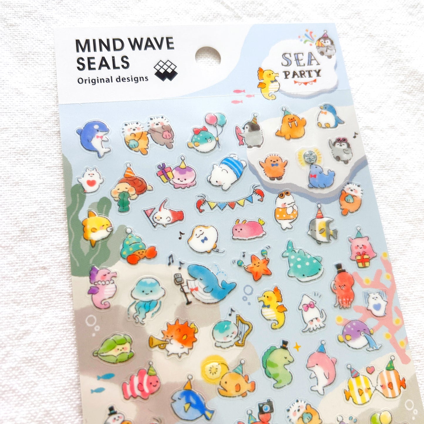 Mind Wave Original Design Stickers - Sea Party