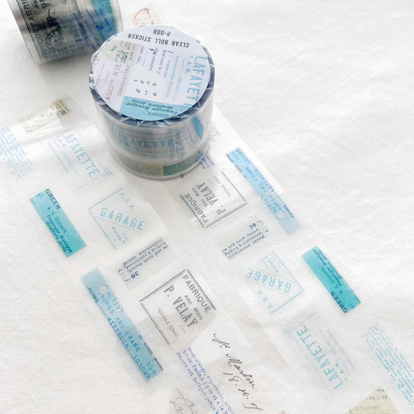 YOHAKU Kiss Cut PET Clear Tape - Select (P-008)