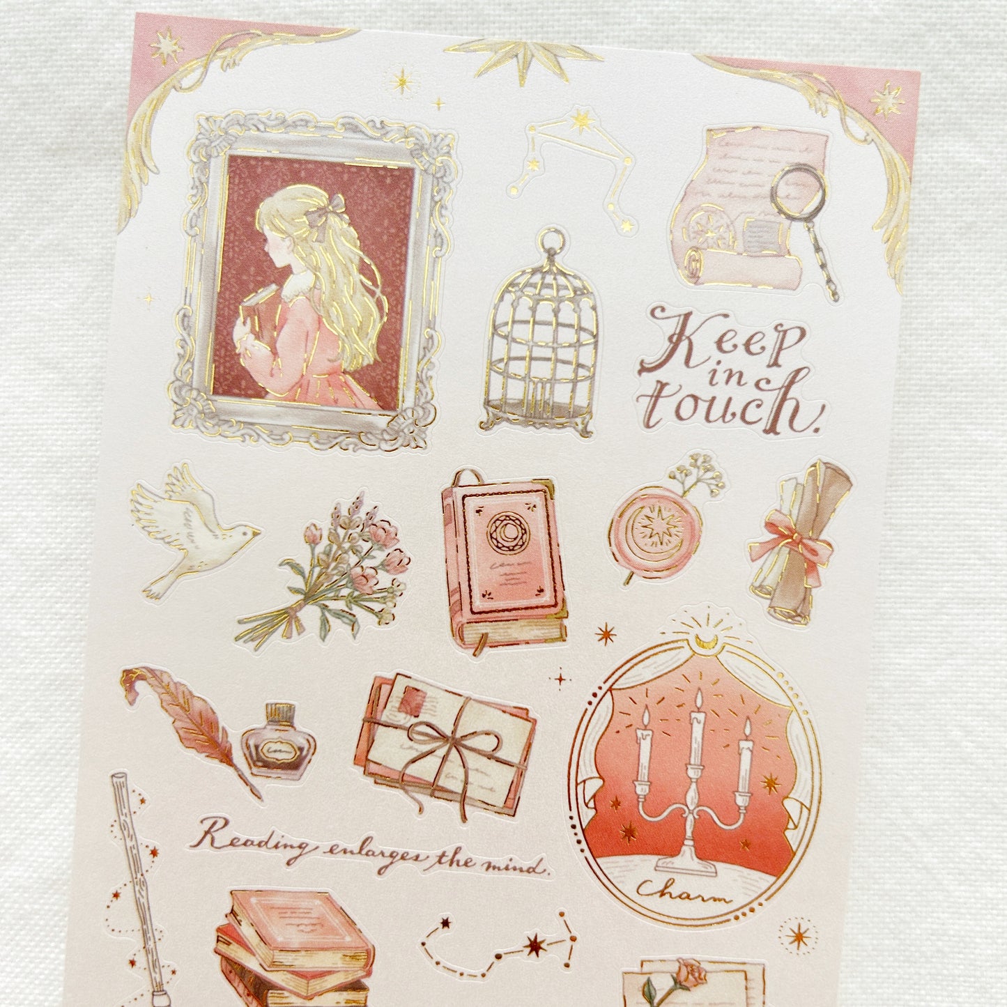 Mind Wave Choupinet Gold Foil Sticker -  Sophia