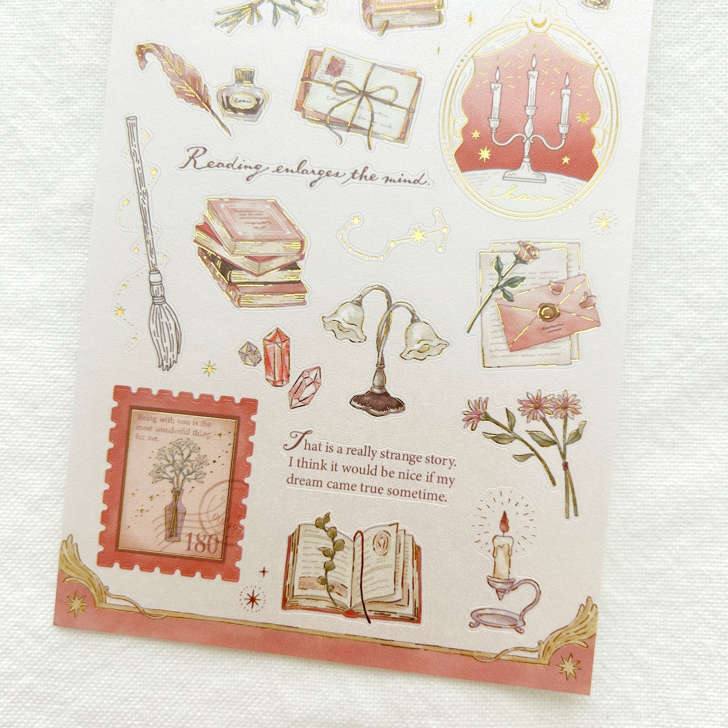 Mind Wave Choupinet Gold Foil Sticker -  Sophia