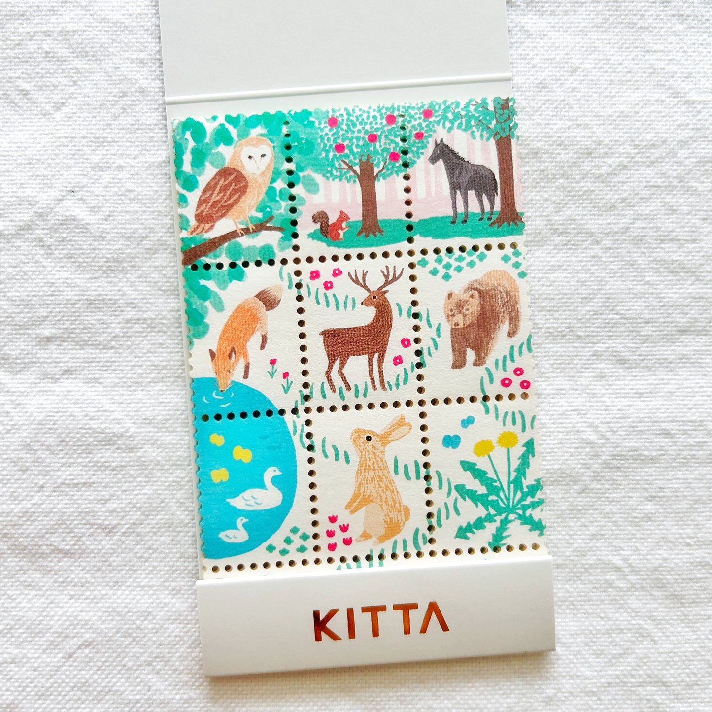 KITTA Stamp Style Sticker - Vol.12 Special Animal