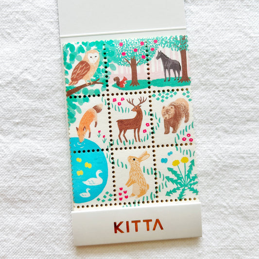 KITTA Stamp Style Sticker - Vol.12 Special Animal