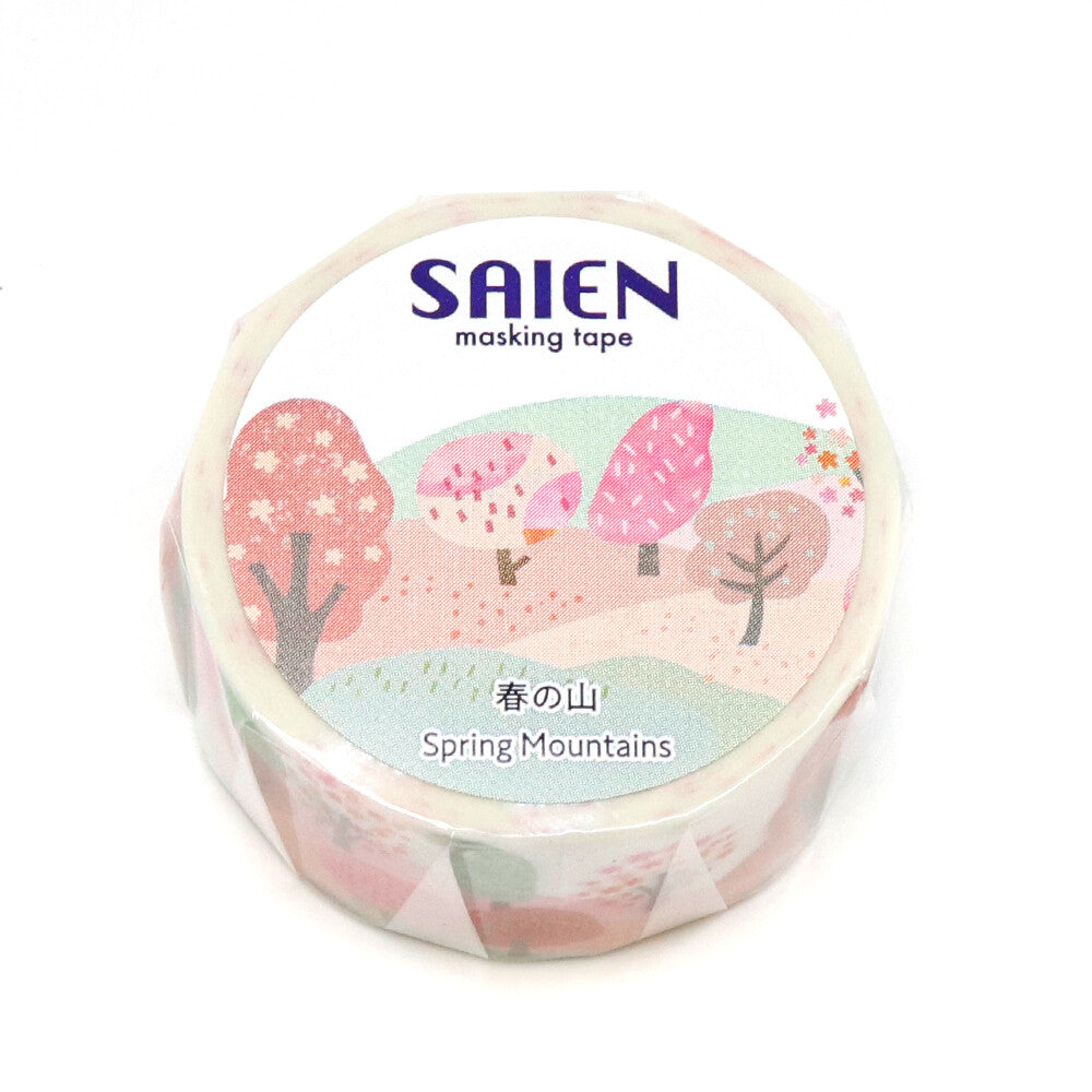 Saien Washi Tape - Spring Mountain