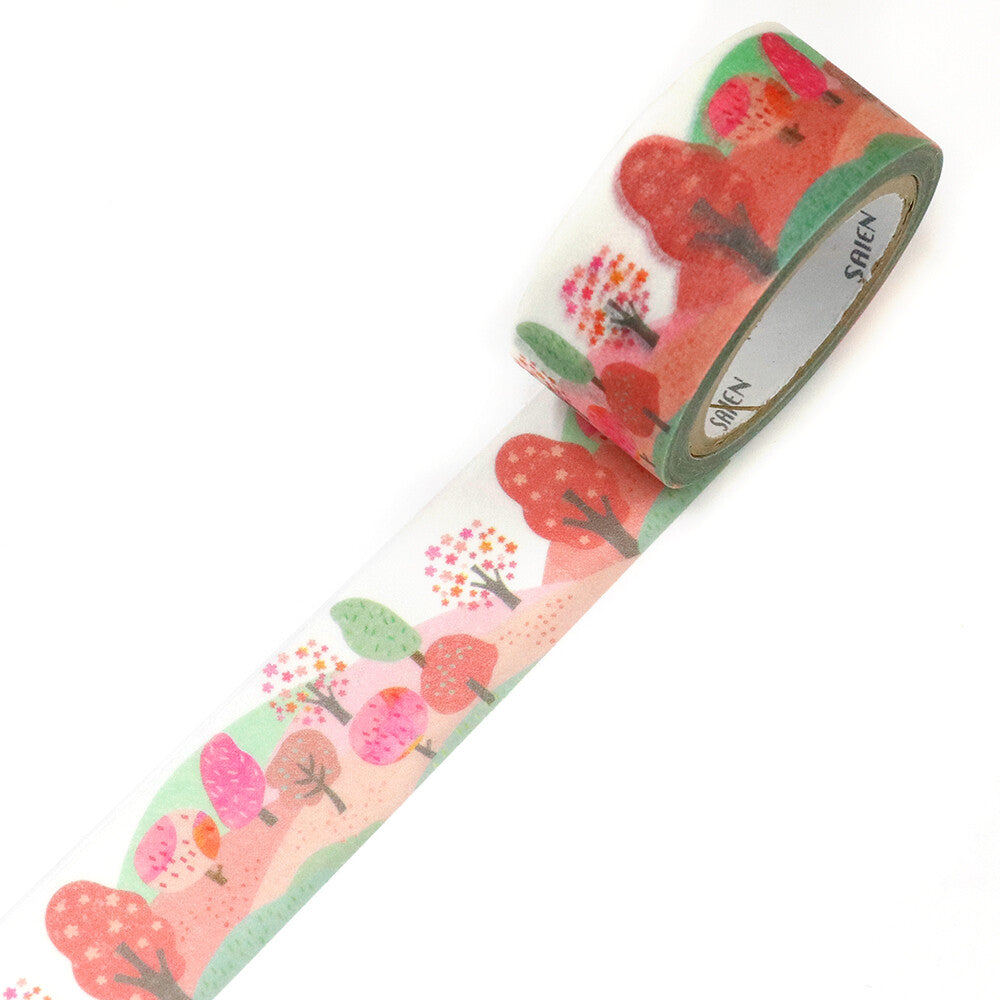 Saien Washi Tape - Spring Mountain