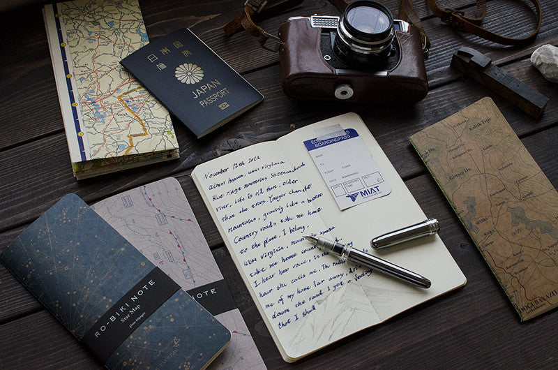 Yamamoto Paper Ro-Biki Notebook Map Series - Star Map