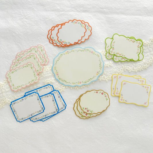 Japanese Sticky Notes - Floral Frame