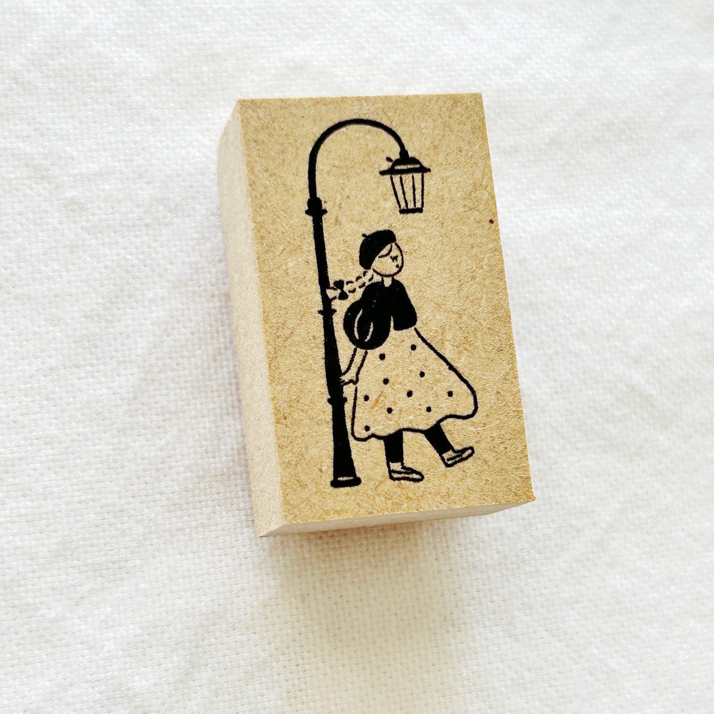 Stamp Marche - Marl-chan Rubber Stamps - Street Lamp
