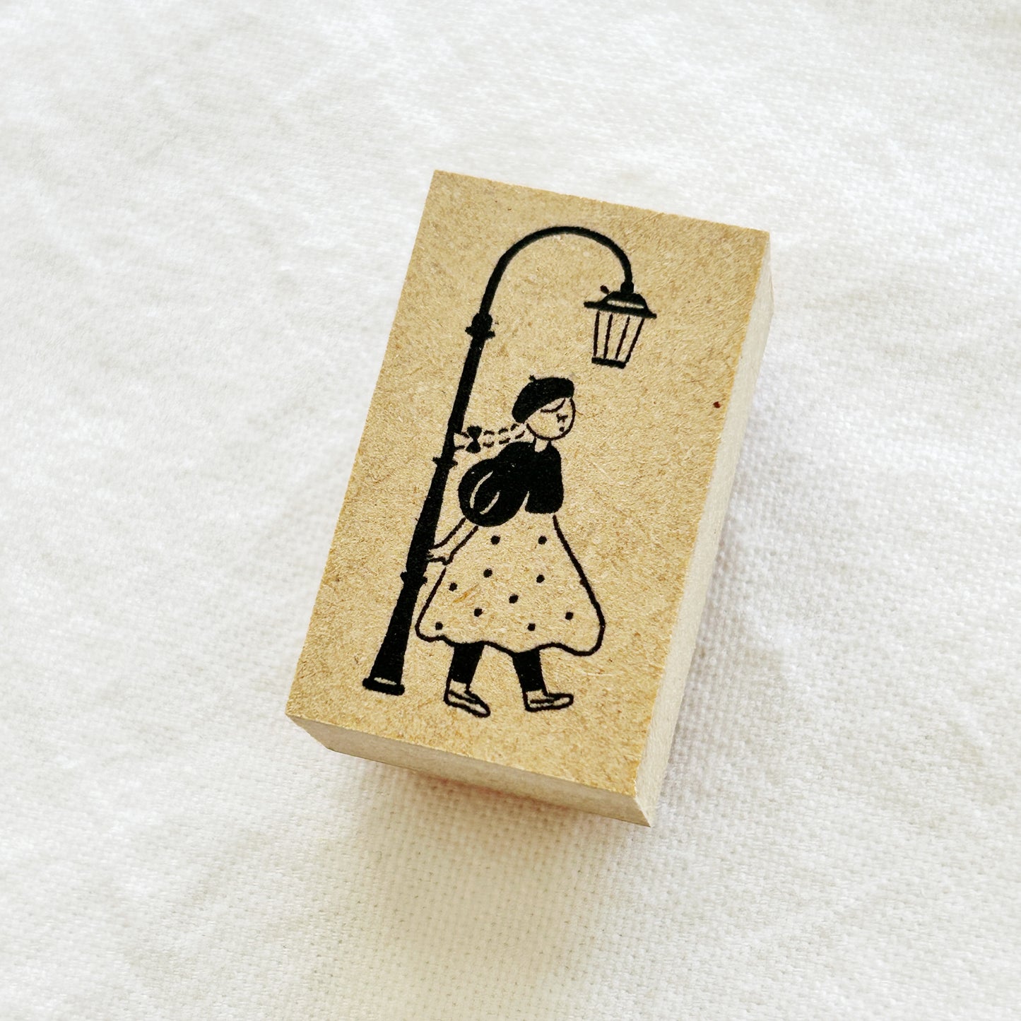 Stamp Marche - Marl-chan Rubber Stamps - Street Lamp