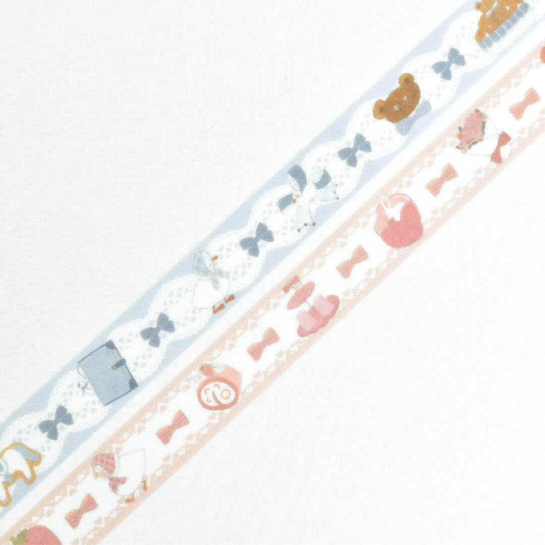 Papier Platz Washi Tape - Shoichiro Tobimatsu Sugar Ribbon Blue
