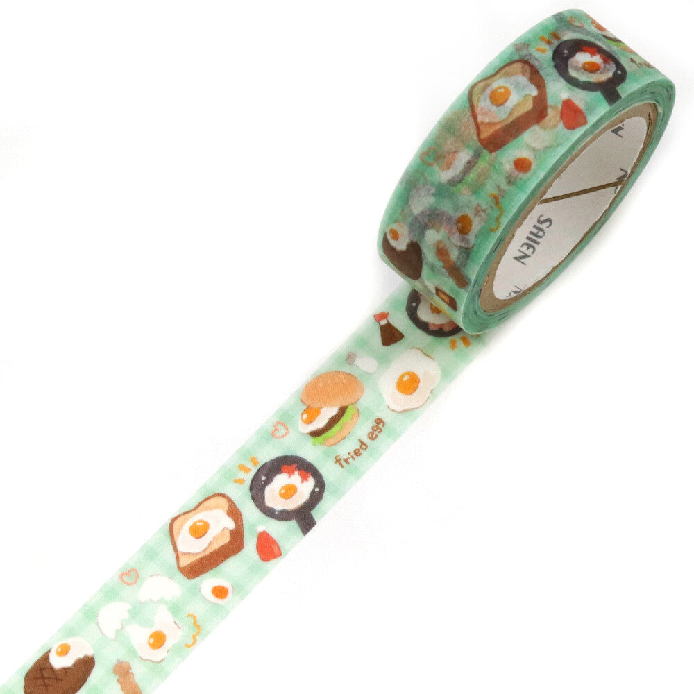 Saien Washi Tape - Sunny Side Up Egg