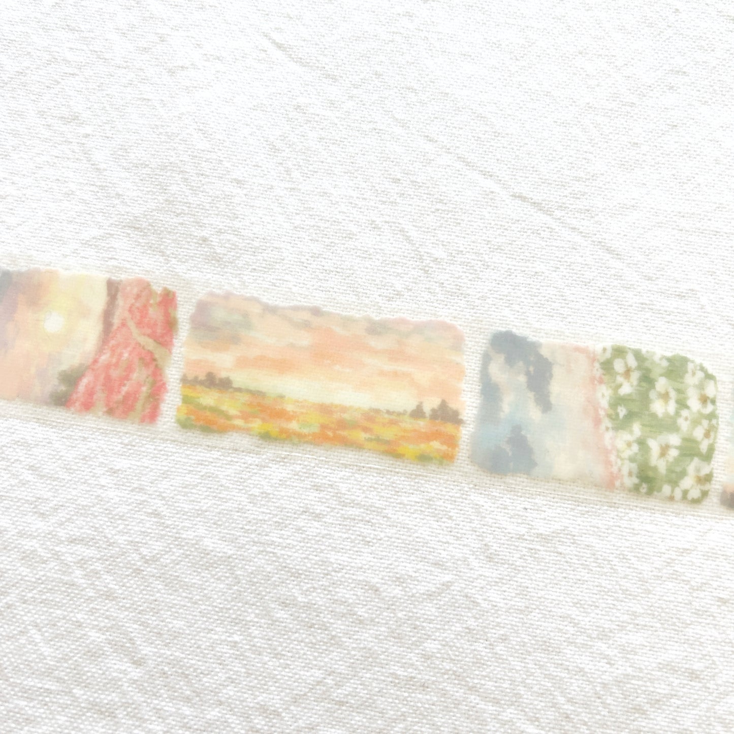 Mind Wave Landscape Clear Tape - Sunset