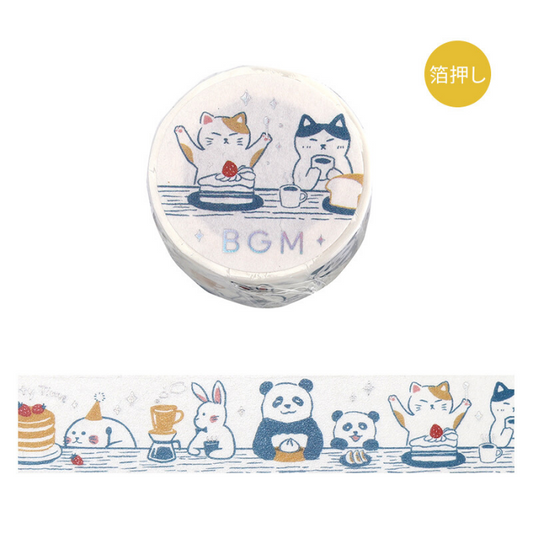 BGM Japanese Washi Tapes and Stickers, featuring beautiful Japanese-inspired designs perfect for journaling, scrapbooking, planners, and crafts.