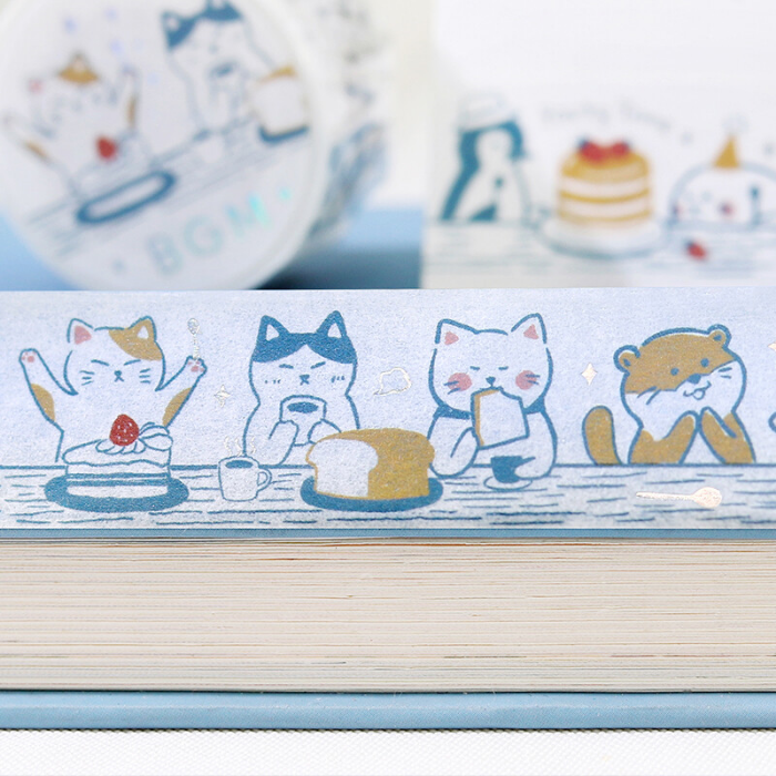 BGM Japanese Washi Tapes and Stickers, featuring beautiful Japanese-inspired designs perfect for journaling, scrapbooking, planners, and crafts.