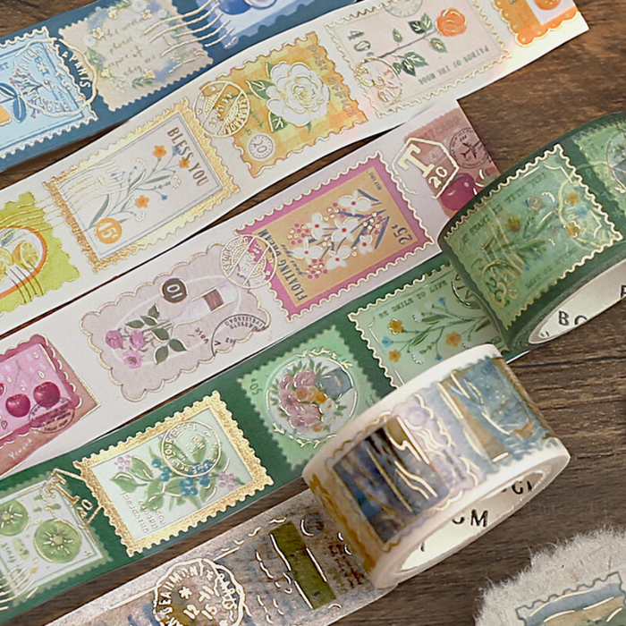 BGM Japanese Washi Tapes and Stickers, featuring beautiful Japanese-inspired designs perfect for journaling, scrapbooking, planners, and crafts.