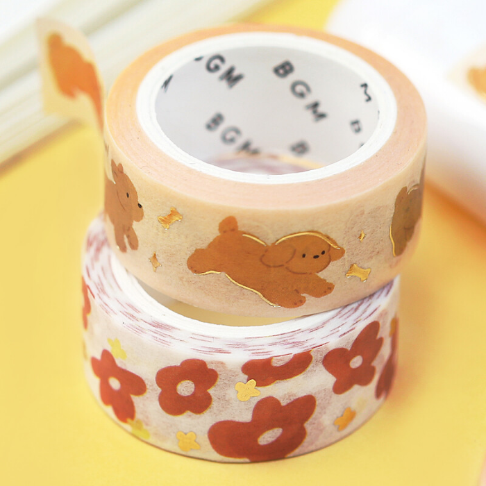 BGM Japanese Washi Tapes and Stickers, featuring beautiful Japanese-inspired designs perfect for journaling, scrapbooking, planners, and crafts.