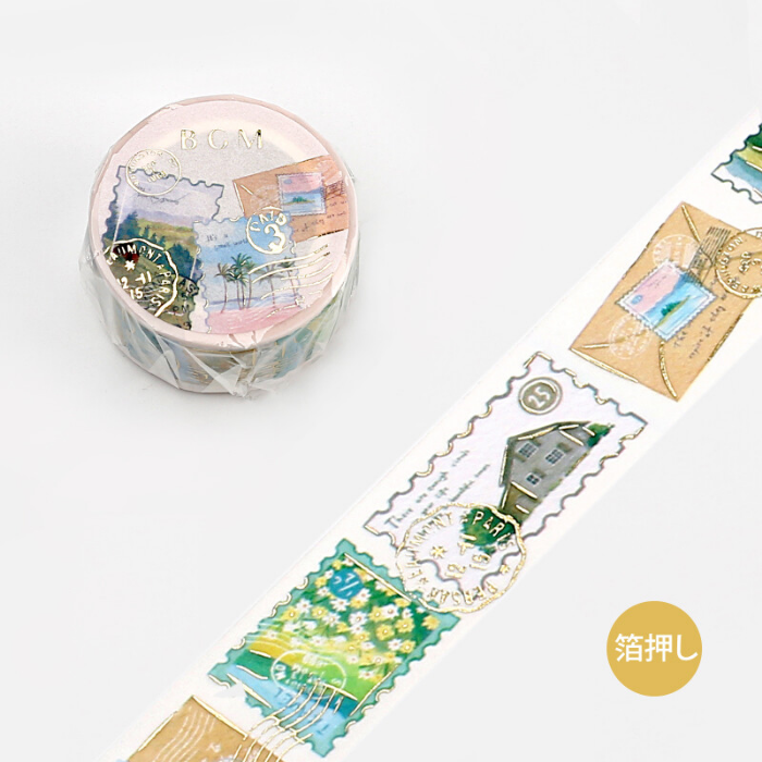 BGM Japanese Washi Tapes and Stickers, featuring beautiful Japanese-inspired designs perfect for journaling, scrapbooking, planners, and crafts.