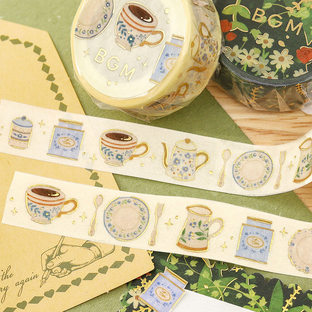 BGM Washi Tape - Afternoon Tea Set