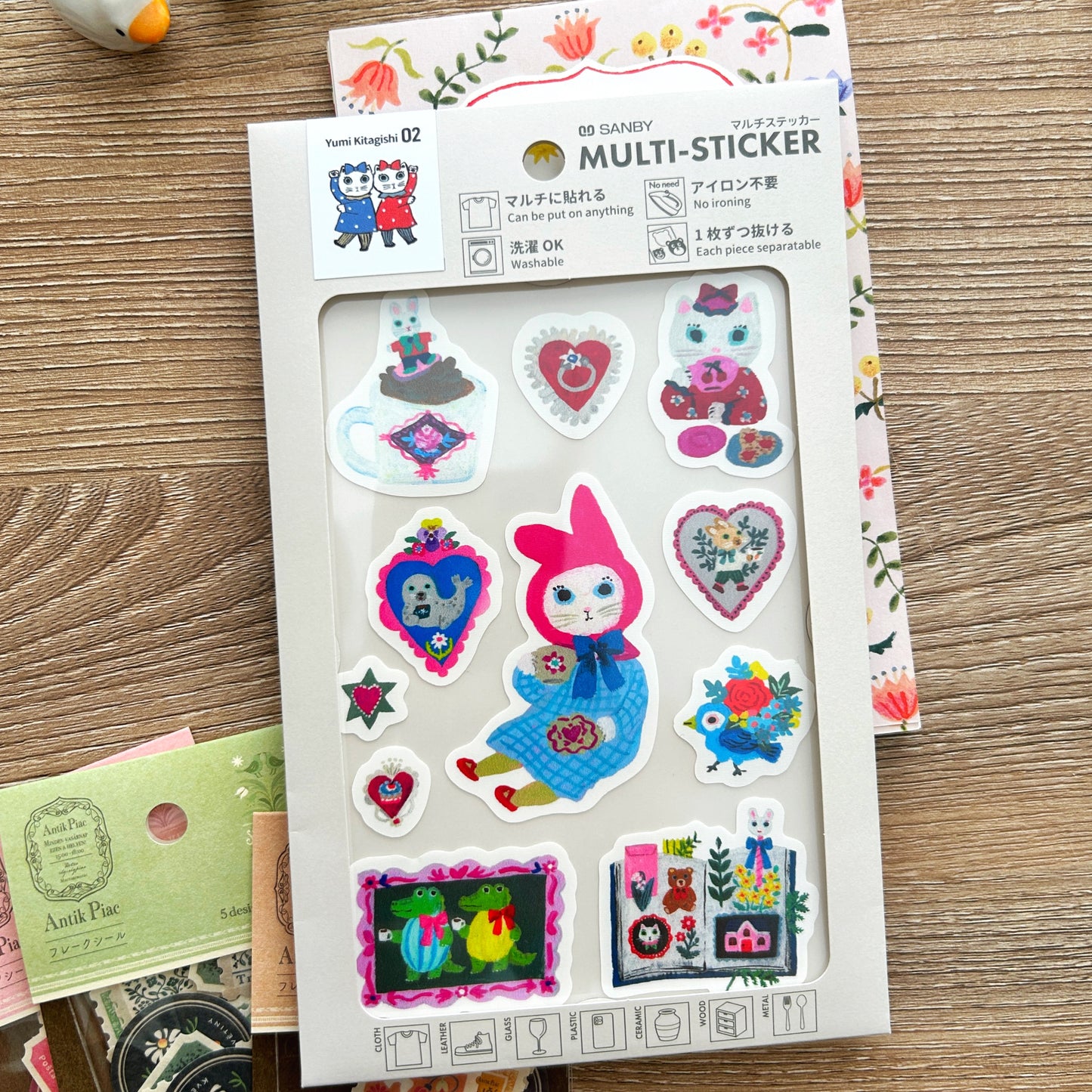 Yumi Kitagishi Multi Sticker - Tea Time
