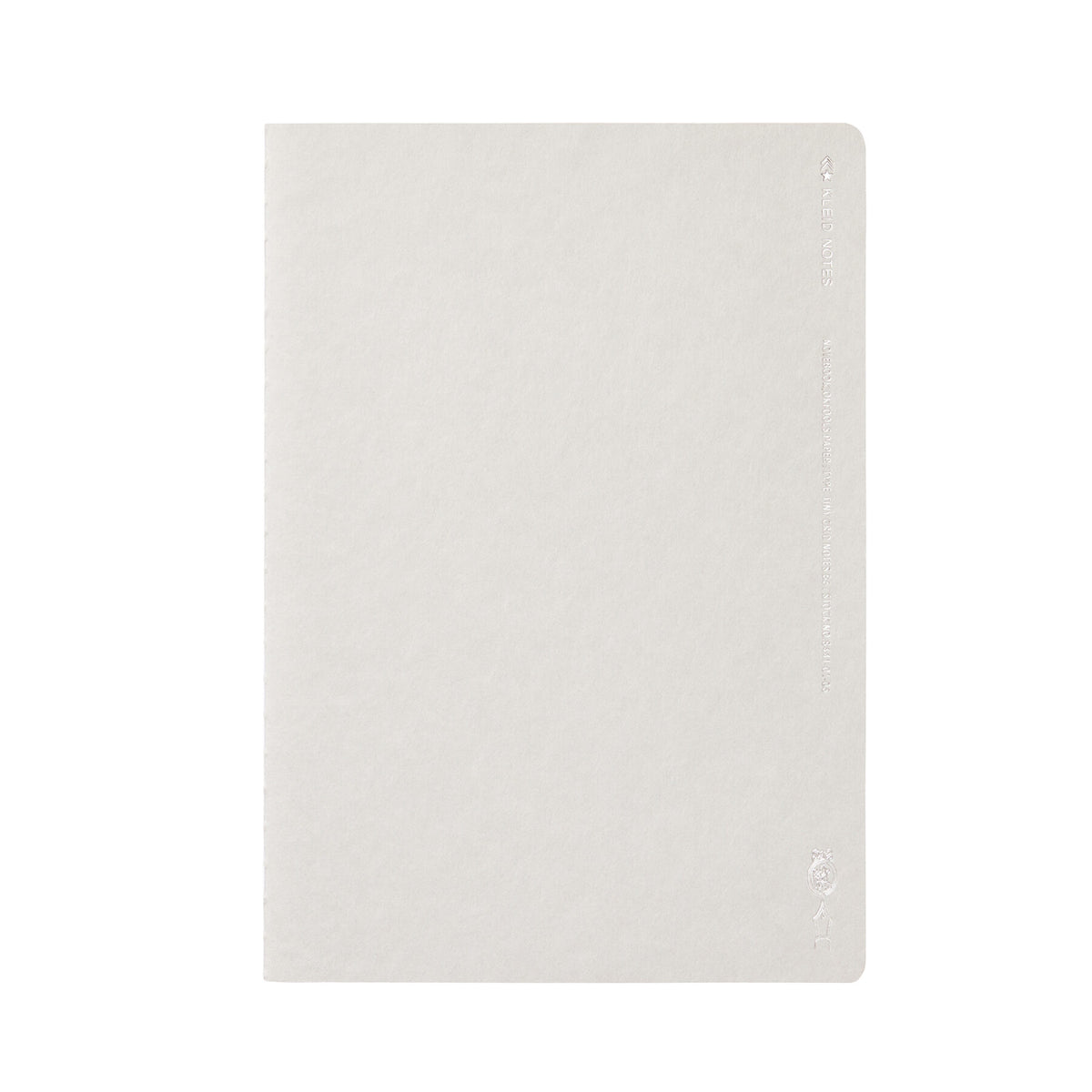 Kleid B6 Tiny Grid Notebook - Grey - White Paper