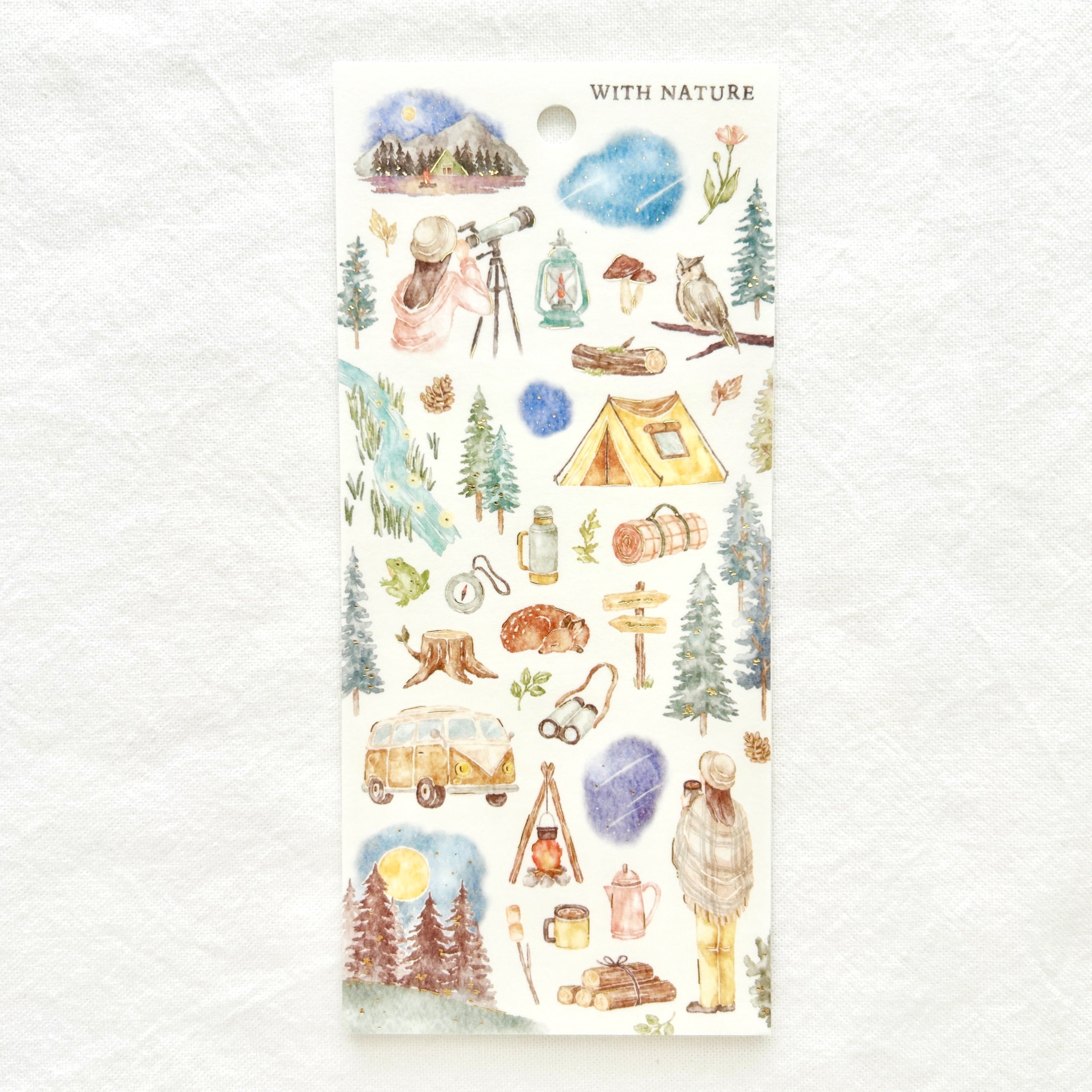 Mind Wave With Nature Stickers - Astronomical Observation ...