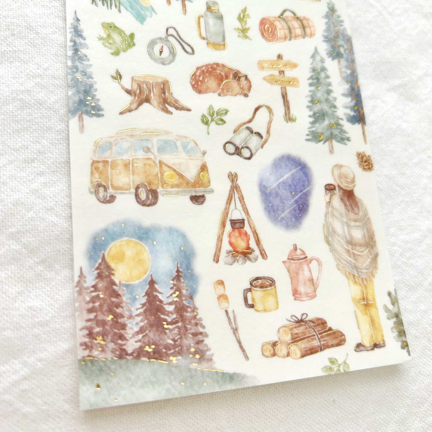 Mind Wave With Nature Stickers - Astronomical Observation